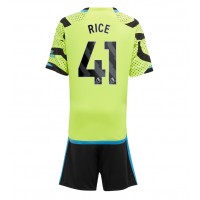 Arsenal Declan Rice #41 Replika babykläder Bortaställ Barn 2023-24 Kortärmad (+ korta byxor)